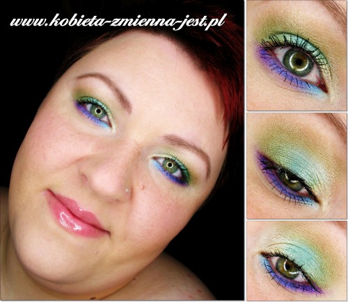 TECHNIC Electric Beauty Bright makijaż jak używać blog make up swatche