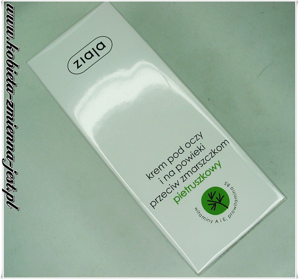 Zaja krem pod oczy i na powieki przeciw zmarszczkom pietruszkowy