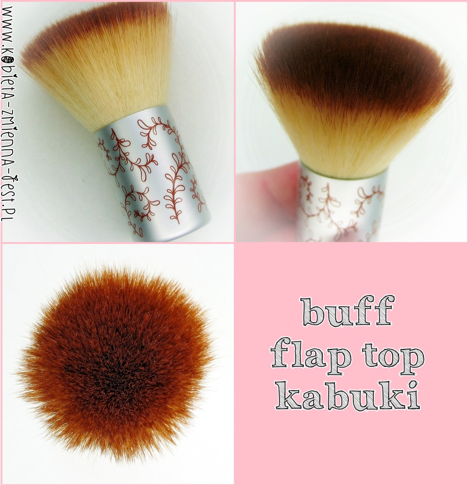 buff flap top kabuki Ecotools Limited Edition Beautiful Expressions Kabuki Set blog real foto wpis recenzja review