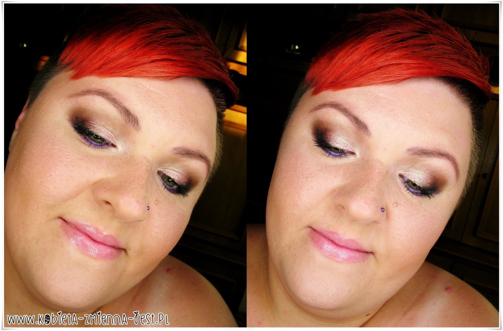 makijaż make up sleek storm the original neutral natural róż fiolet beż brąz naturalny blog
