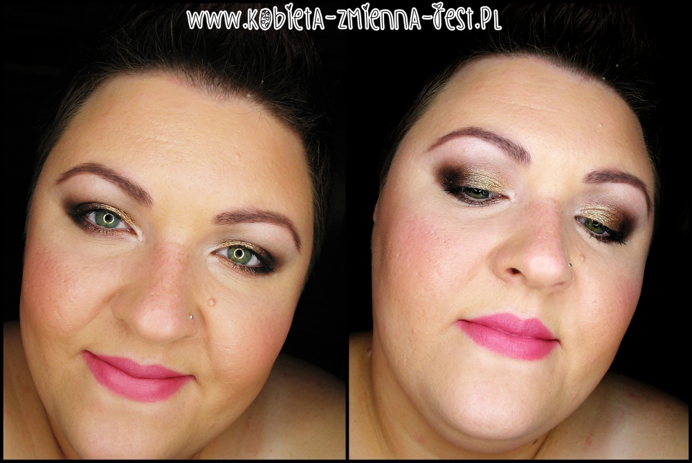 sof glam look for fall blog beautyblog makijaż make up MUA Undress me too palette face