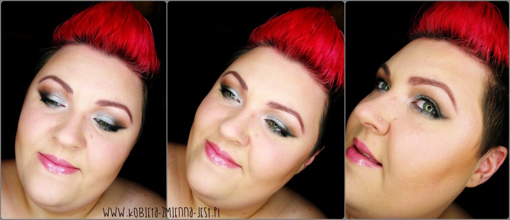 makijaż makeup ciepłe szarości moon dust dzienny zimna tonacja dziennego makijażu srebro szarość blog makeupblog