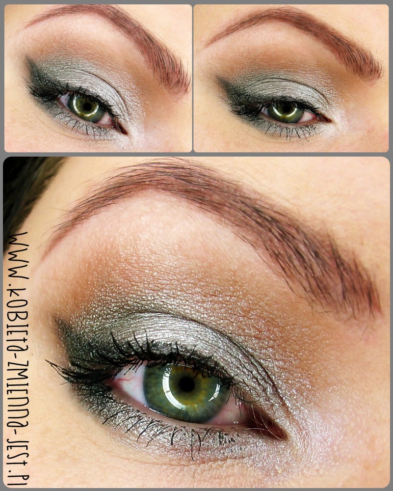 makijaż makeup ciepłe szarości moon dust dzienny zimna tonacja dziennego makijażu srebro szarość blog makeupblog eyes