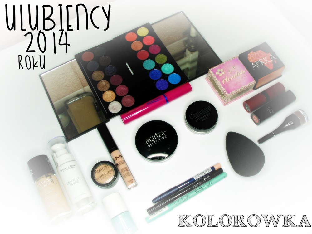 ulubieńcy kosmetyczni 2014 roku kolorówka blog real foto KWC kosmetyki kolorowe najlepsze kosmetyki