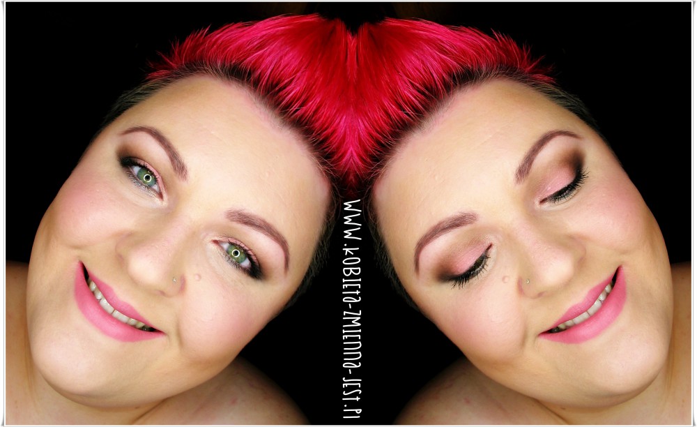 makijaż makeup sleek oh so special róż brąz grafit szarość makijaż dla zielonych oczu makijaż dzienny makeupblogger blog