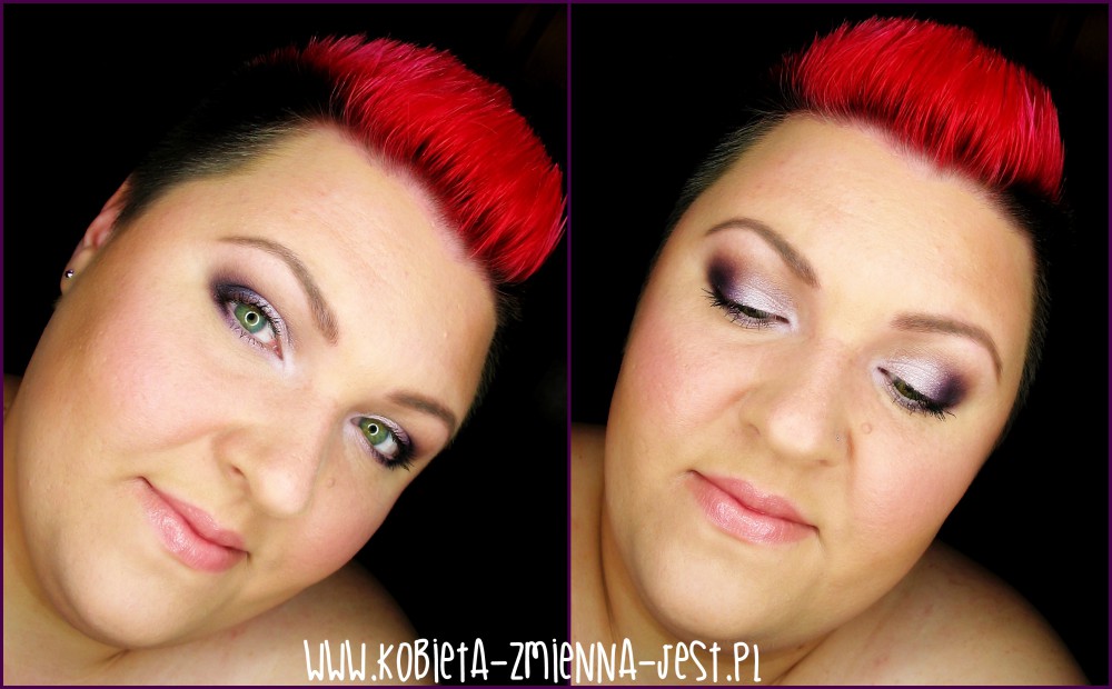 makijaż makeup makeup nude makijaż dzienny fiolety inglot 494 inglot 440 zielona tęczówka makijaż jak go wykonać prosty makijaż makeupblogger blog szczecin face