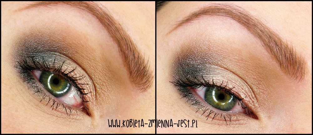 makijaż makeup sleek oh so special jak wykonać makijaż dzienny kobiecy lekki róż szarość zielona tęczówka eyes makeupblogger blog