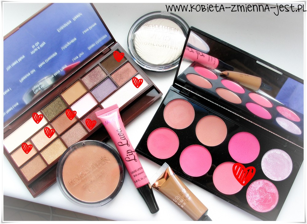 Makeup Revolution kolekcja co warto kupić blog tanie a dobre kosmetyki kolorowe