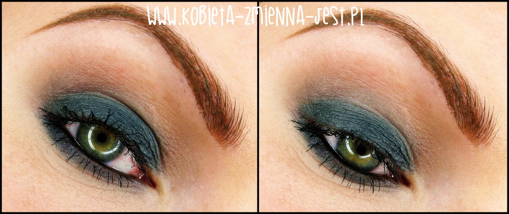 makeup revolution iconic pro 2 makijaż makeup granat elegancki klasyczny smokey eyes makeupblogger blog eyes