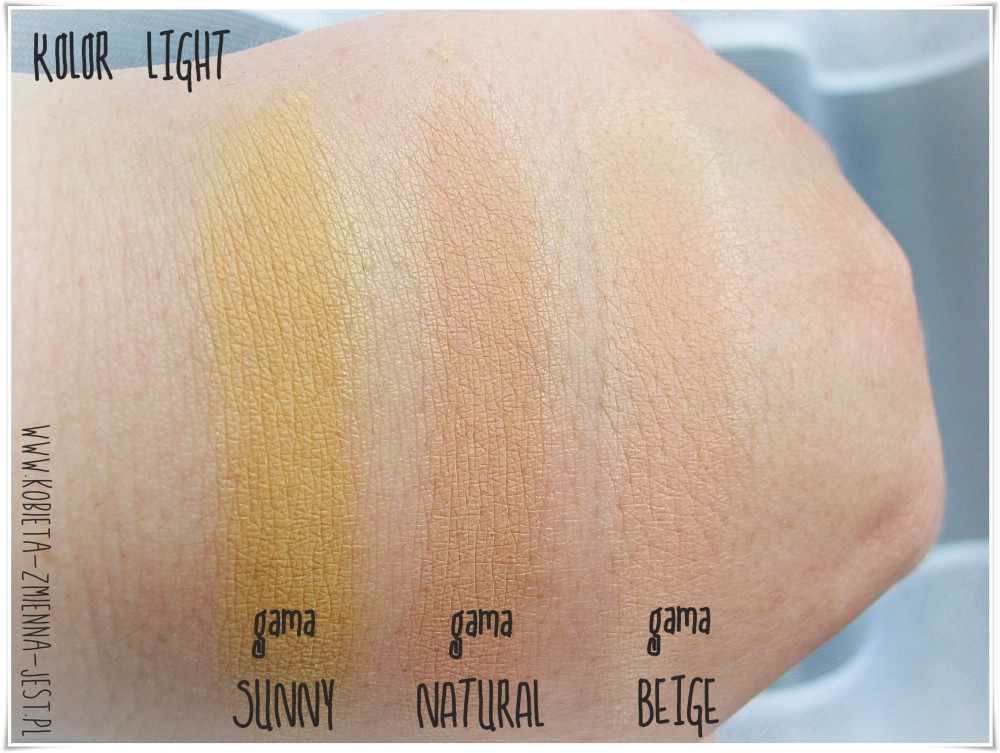 annabelle minerals podkład kryjący sunny light podkład kryjący natural light podkład matujący beige light