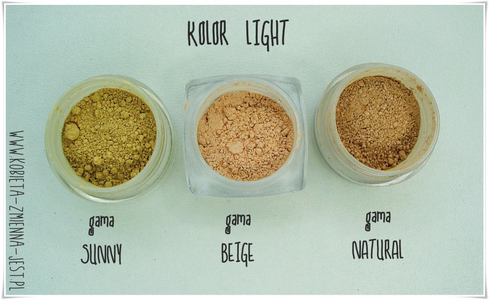 annabelle minerals porównanie kolorów sunny natural beige swatche jaki kolor wybrać annabelle minerals