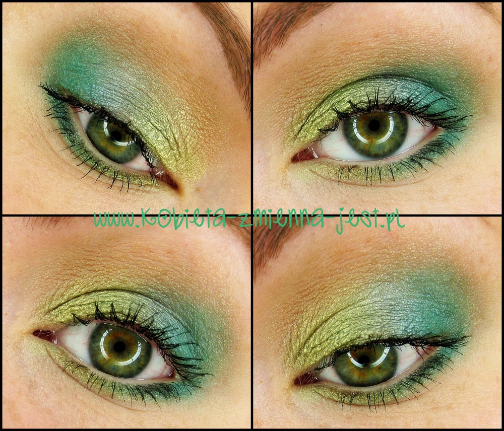 makijaż makeup inglot 159 inglot 504 inglot 411 turkus wiosna lato 2015 trendy makeupblogger blog delikatny makijaż w kolorach eyes