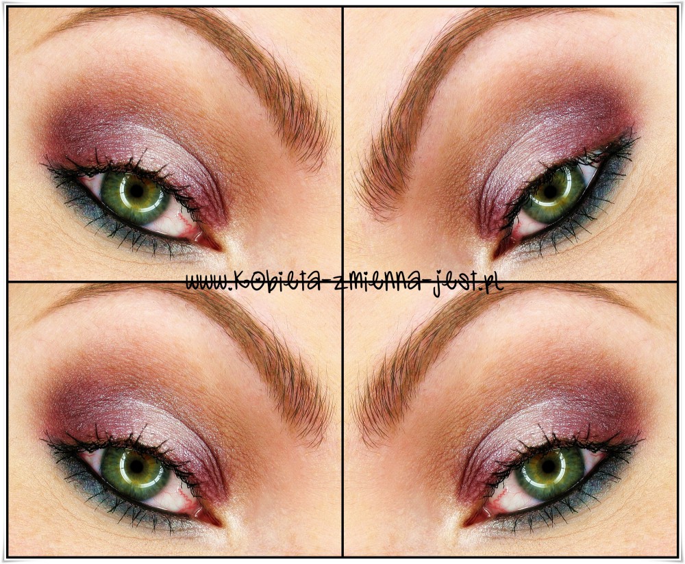 step by step makijaż makeup revolution pro 1 2 palette eyes blog makeupblogger
