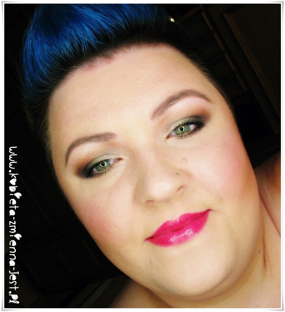 makijaż makeup makeupblogger inglot 500 inglot 471 zgniłe zielenie khaki real foto face