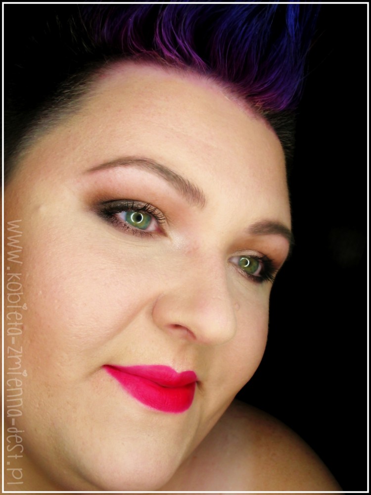 bourjois rouge edition velvet 05 ole flamingo bright lip makeupblogger full look