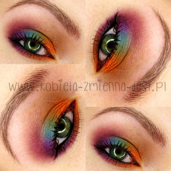 eyes makeup makijaż blog sleek ultra mattes v2 darks sleek ultra mattes v1 brights mattes eyeshadow autumn makeup