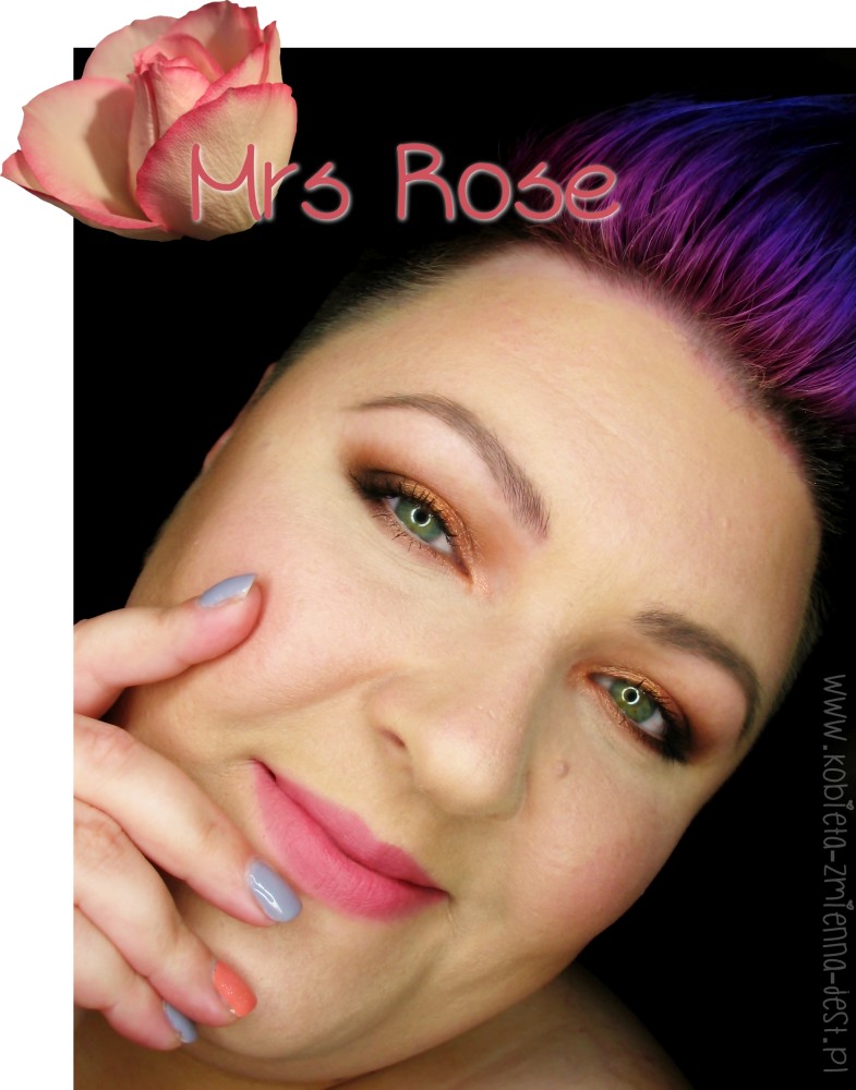 step by step makijaż makeup blog zoeva rose golden zoeva cocoa blend tytuł