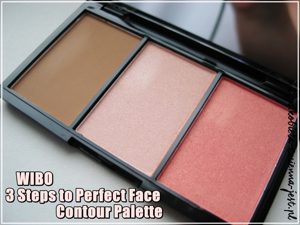 wibo 3 steps to perfect face contour palette