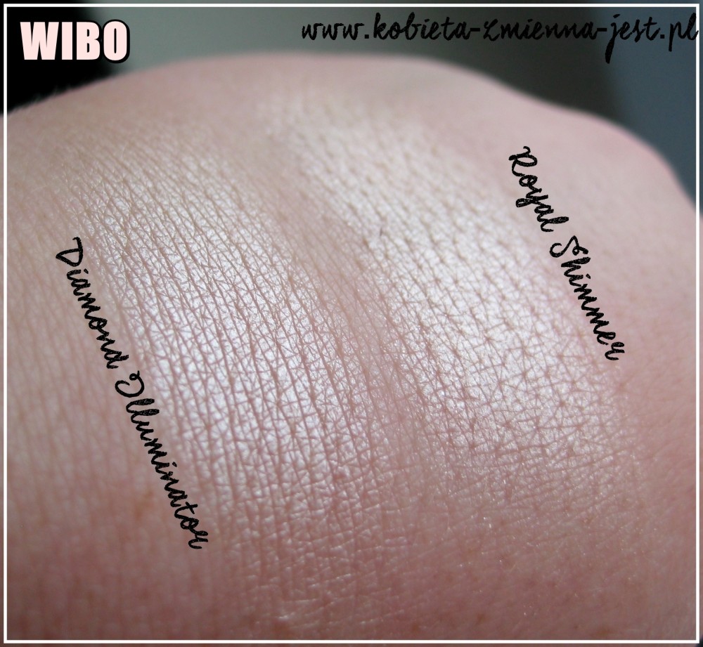 wibo diamond illuminator vs wibo royal shimmer