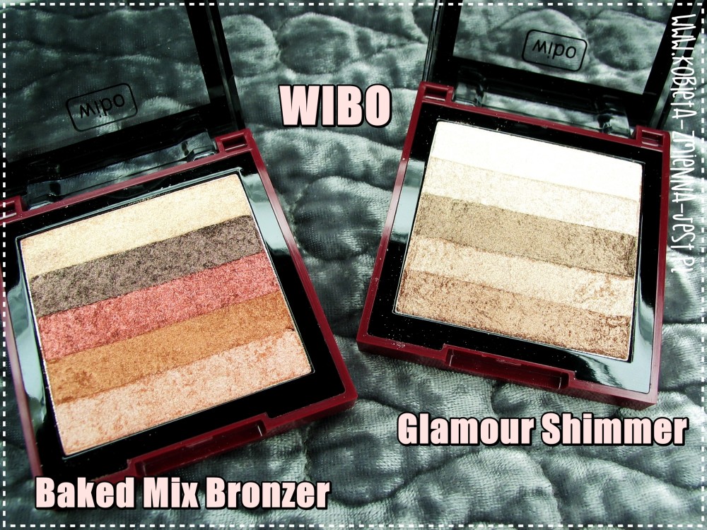 wibo glamour shimmer wibo baked mix bronzer