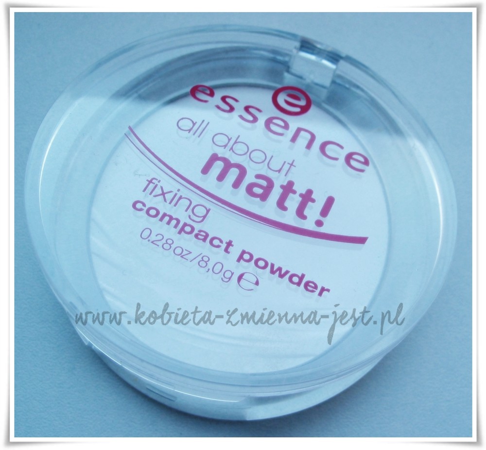 Essence all about matt fixing compact powder