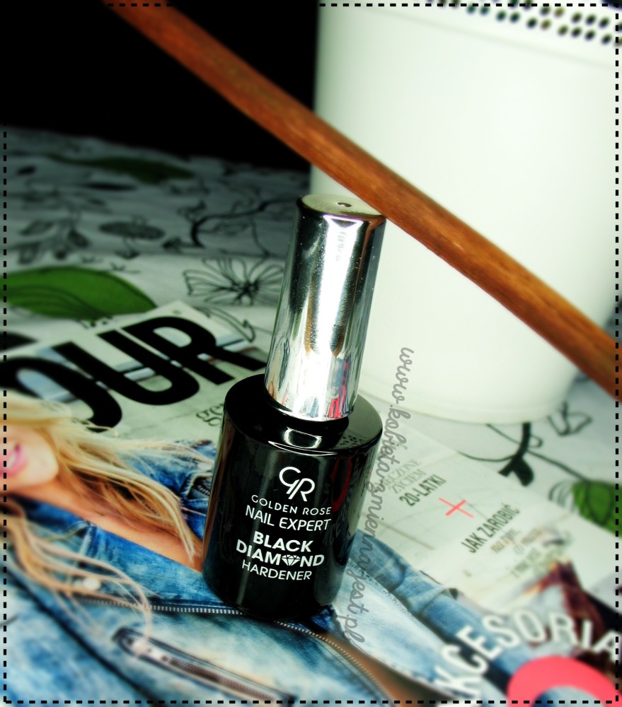 Golden Rose Black Diamond Hardener blog najlepszy kosmetyk
