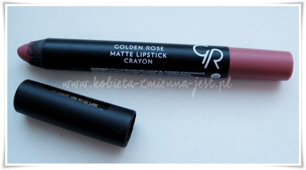 Golden Rose matte lipstick crayon 10