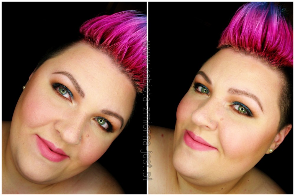 Makeup Revolution I heart makeup Salted Caramel Palette face blog