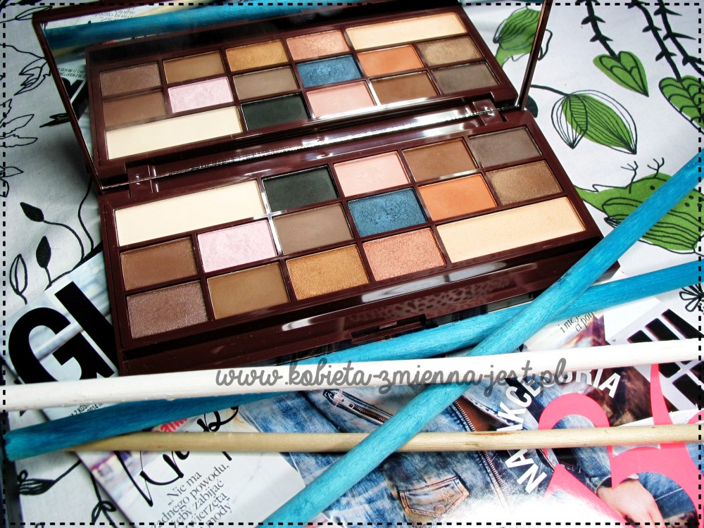 Makeup Revolution Salted Caramel palette blog najlepsza paleta