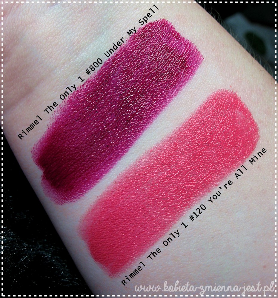 Rimmel The Only 1 Lipstick 800 120 opnia blog review nowość swatche