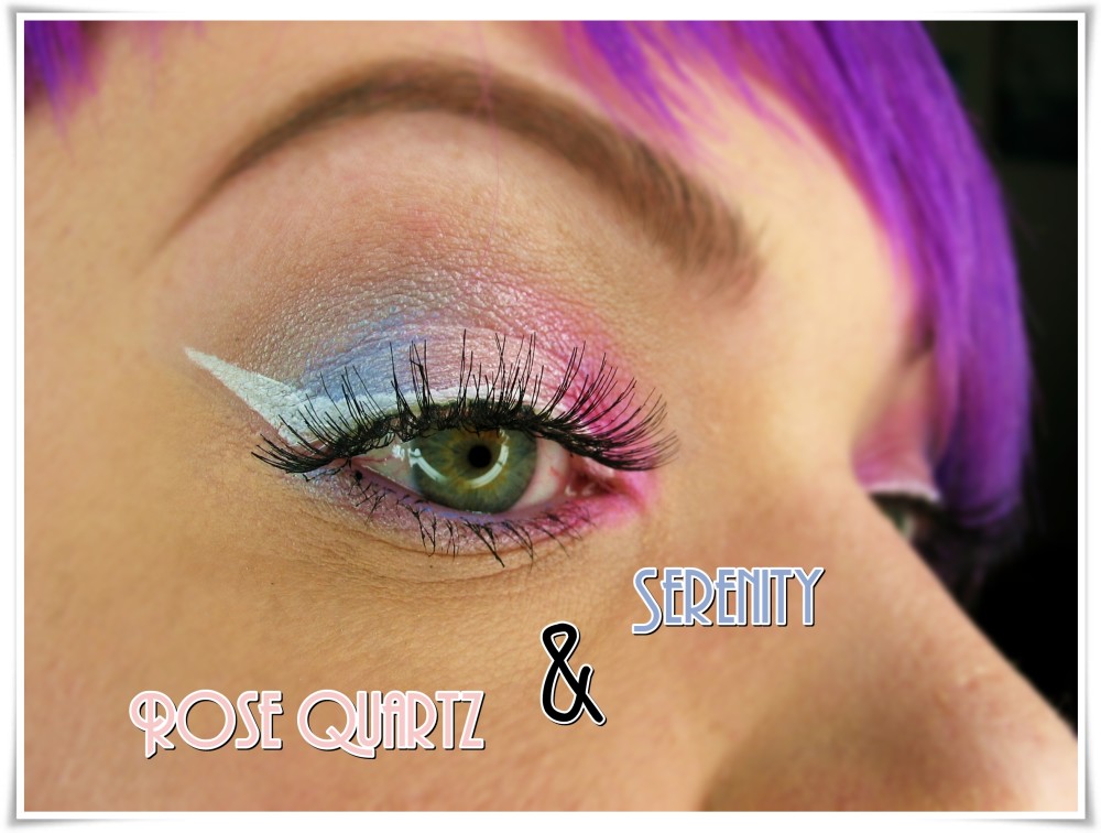 color of the year 2016 pantone Rose Quartz Serenity makeup