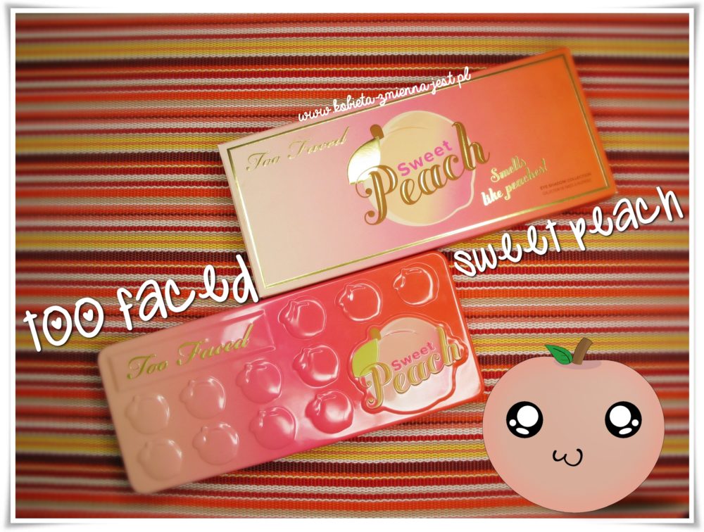 Too Faced Sweet Peach Palette review swatches blog real foto