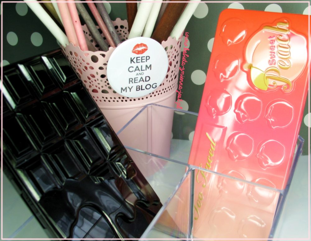 Najlepsze palety do makijażu oczu maj 2016 Too Faced Sweet Peach Makeup Revolution I heart makeup Chocolate Vice beauty blog