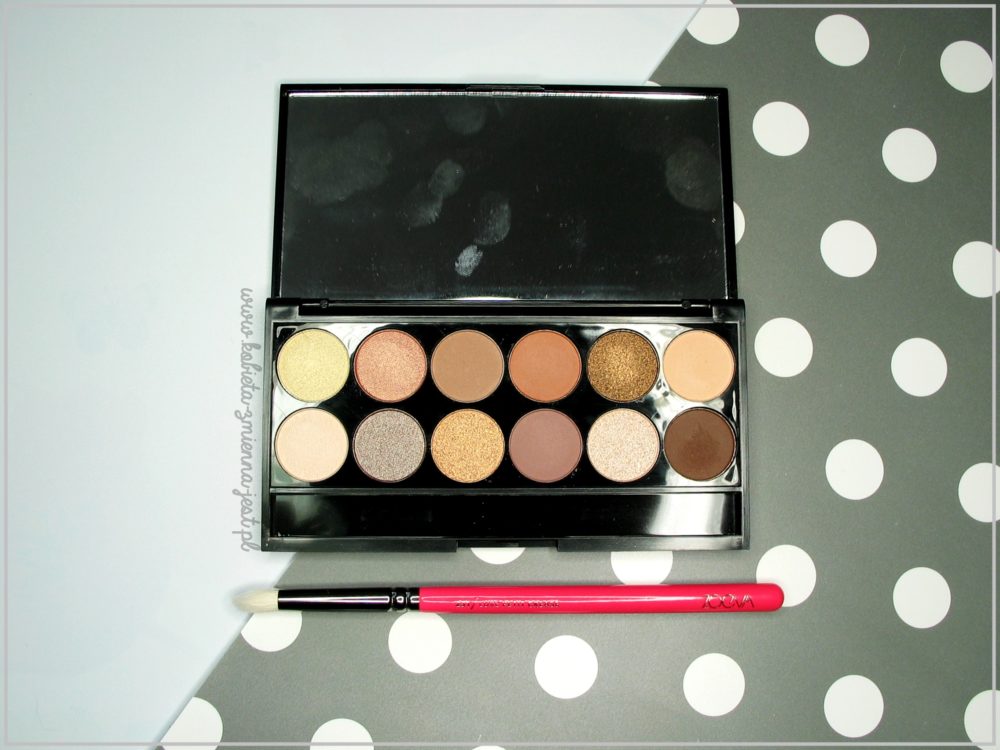 Sleek A new day palette kosmetykomania.pl blog kobieta zmienną jest