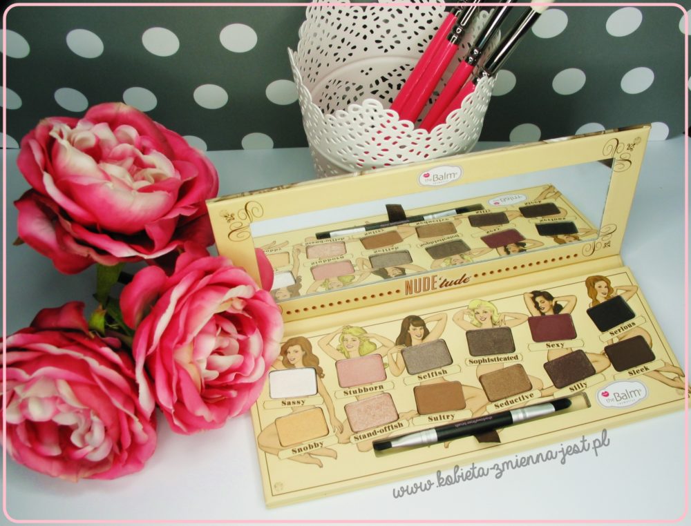 The Balm Nude Tude Palette best palette najlepsza paleta do makijażu dziennego beauty blog kosmetykomania.pl
