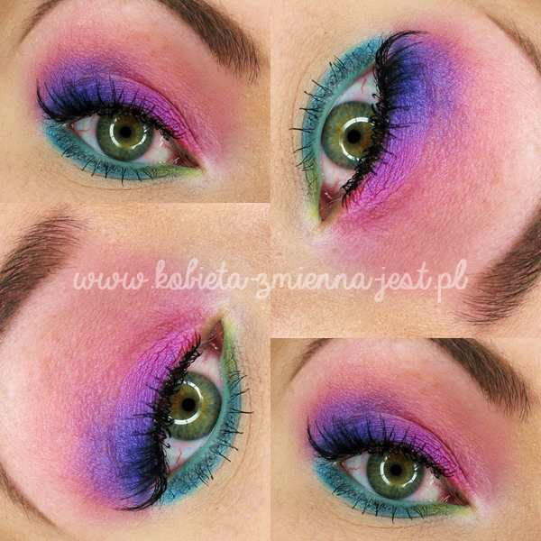 makeup makijaż Makeup Recolution Ultimate Colour Chaos Palette beauty blog brights color eye