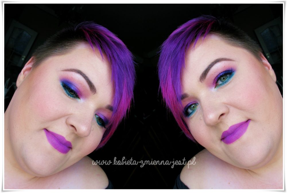 makeup makijaż Makeup Recolution Ultimate Colour Chaos Palette beauty blog brights color eyes