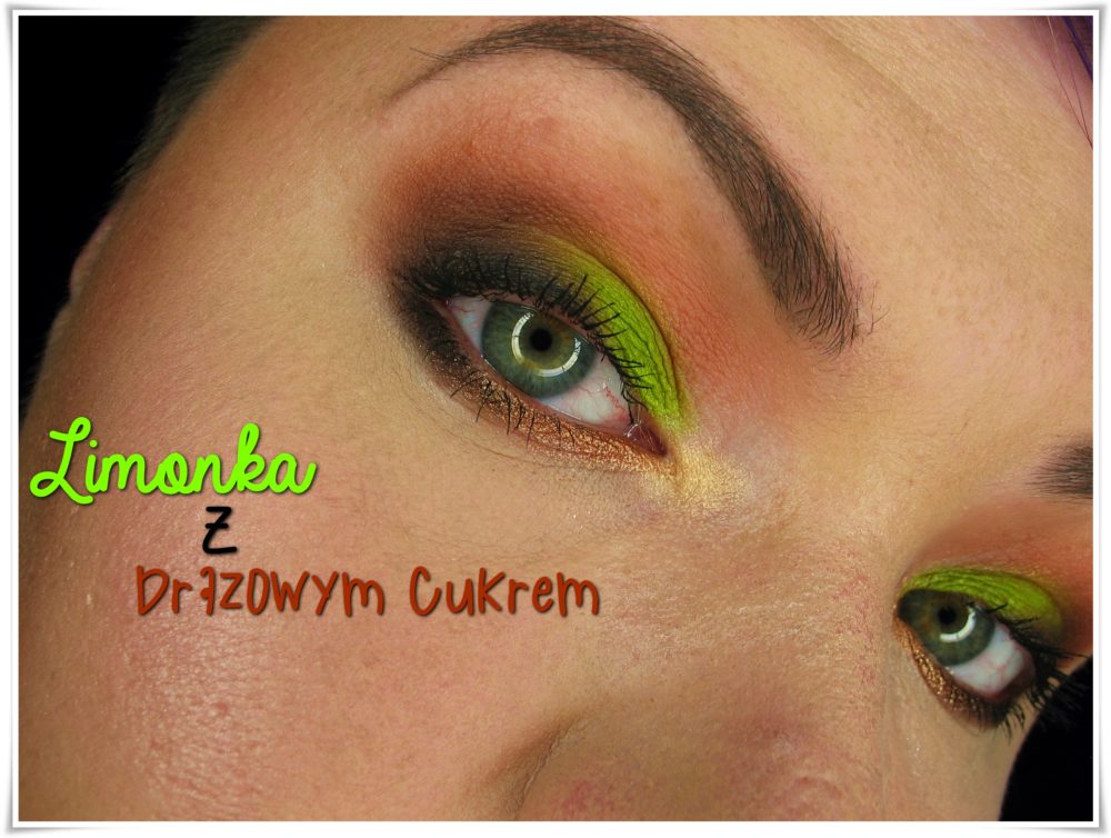 makijaż makeup blog limonka z brązem makeup revolution colour chaos palette Chocolate vice palette salted caramel palette beauty blog