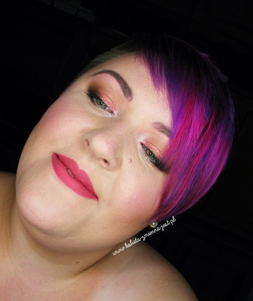 makijaż makeup inglot pigment 50 beauty blog