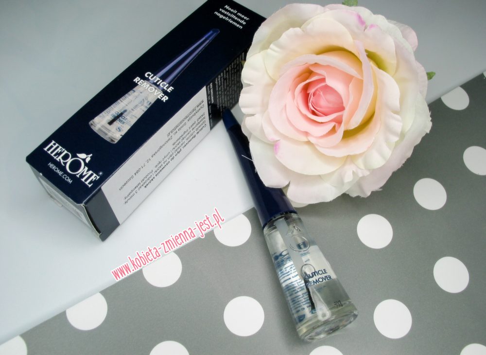 Herome Cuticle Remover beauty blog kobieta zmienną jest blog pielęgnacja paznokci