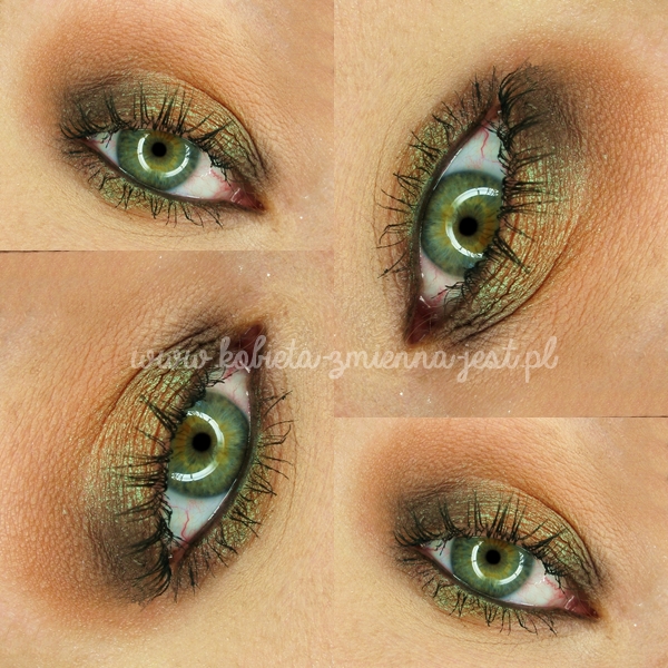 glamshadows perskie oko swatche makijaż piękne duochromy eyes